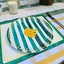 Banana Stripe Party Plate