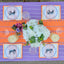 Purple Stripe Tablecloth
