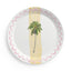 Coconut Palm Party Plate
