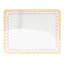 Yellow and Pink Scallop Placemat