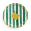 Banana Stripe Party Plate