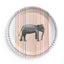 Elephant Stripe Party Plate