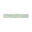 Green and White Stripe Table Runner