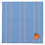 Oranges Blue Stripe Napkin