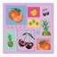 Tropical Stamp Lilac Wall Art