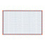 White and Blue Squiggle Tablecloth