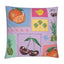 Tropical Stamps Lilac Cushion Cover