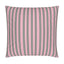 Pink and Green Stripe Cushion