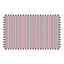 Pink and Green Stripe Tablecloth
