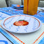 Oranges Squiggle Party Plate
