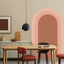 Arch Brown Pink Wall Decal