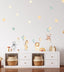 Animals with Balloons Wall Decal
