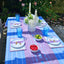 Blue Stripe Tablecloth