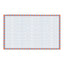 White and Blue Squiggle Tablecloth