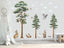 Woodland Trees and Animals Wall Decal