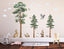 Woodland Trees and Animals Wall Decal