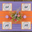 Purple Stripe Tablecloth