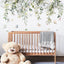 Hanging Leaves and Butterflies Wall Decal