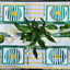 Banana Stripe Party Plate