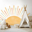 Rising Sun Wall Decal