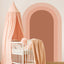 Arch Brown Pink Wall Decal