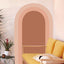 Arch Brown Pink Wall Decal