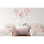 Pink Hot Air Balloons Wall Decal
